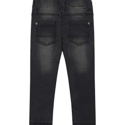 Jeans|Broeken & Tuinbroeken*Prénatal peuter jeans slim fit  effen zwart Black Denim