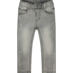 Jeans|Broeken & Tuinbroeken*Prénatal peuter jeans slim fit  effen grijs Light Grey Denim