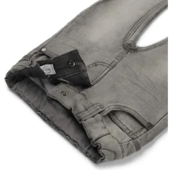 Jeans|Broeken & Tuinbroeken*Prénatal peuter jeans slim fit  effen grijs Light Grey Denim