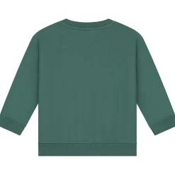 Truien & Vesten|Truien & Sweaters*Prénatal peuter joggingpak lange mouwen effen groen Forestgreen