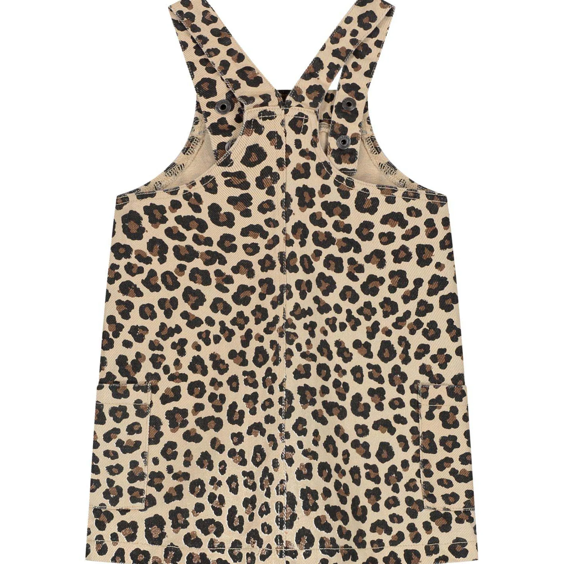 Shirts & Blouses|Jurken & Rokken*Prénatal peuter jurk panter, shirt & maillot Sandbrown