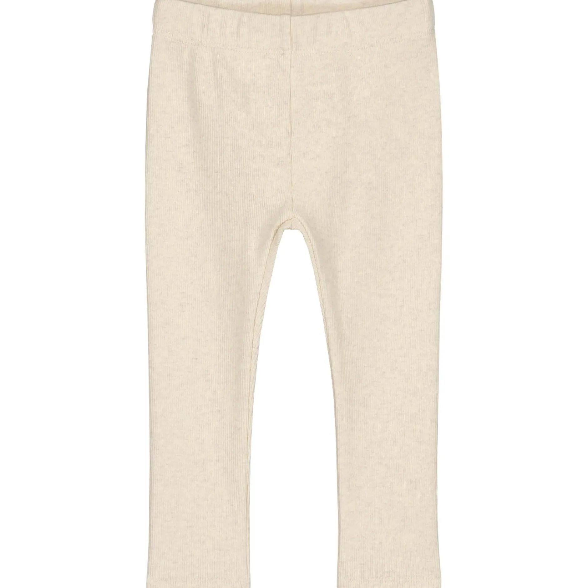 Broeken & Leggings|Broeken & Leggings*Prénatal peuter legging effen beige Light Brown Melange