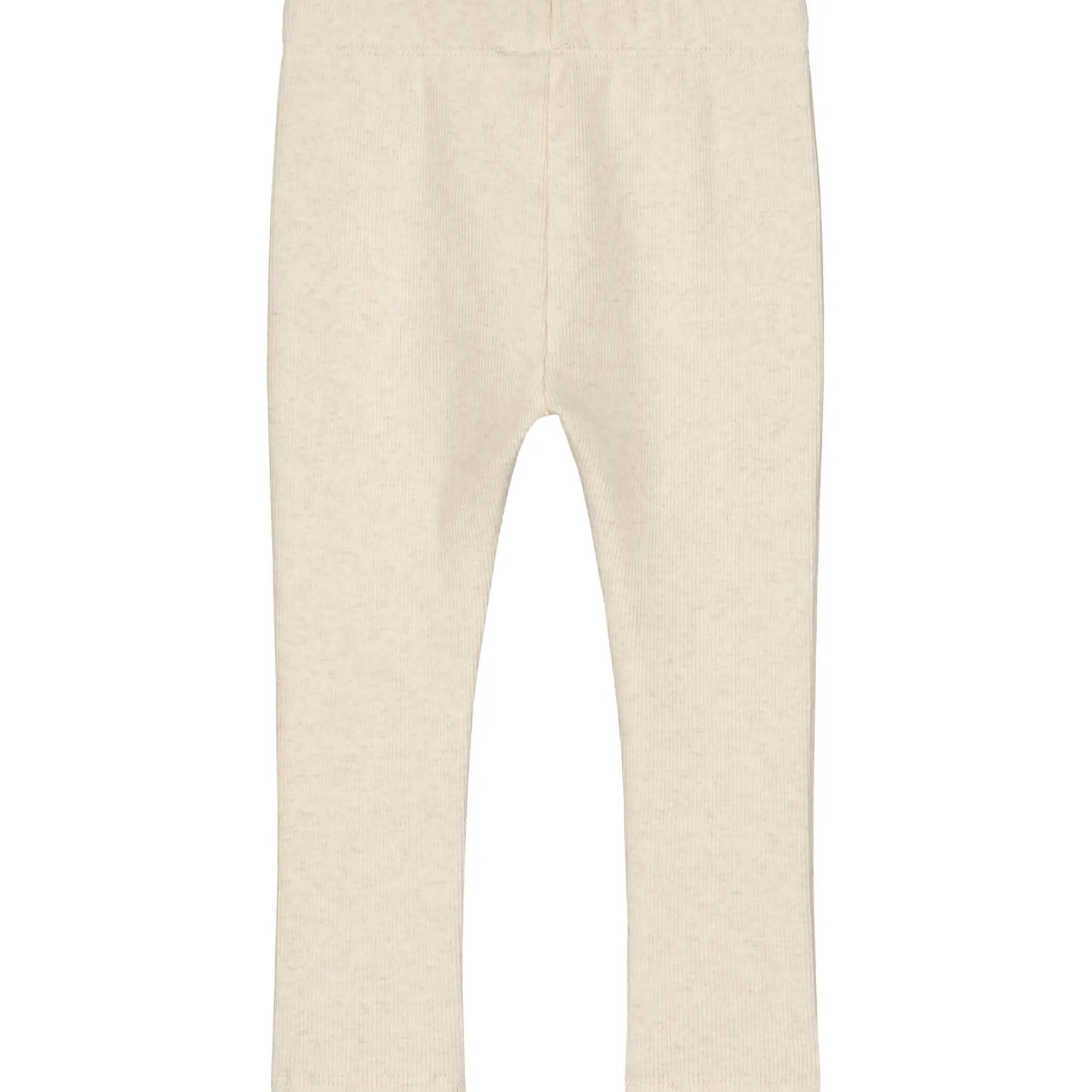 Broeken & Leggings|Broeken & Leggings*Prénatal peuter legging effen beige Light Brown Melange
