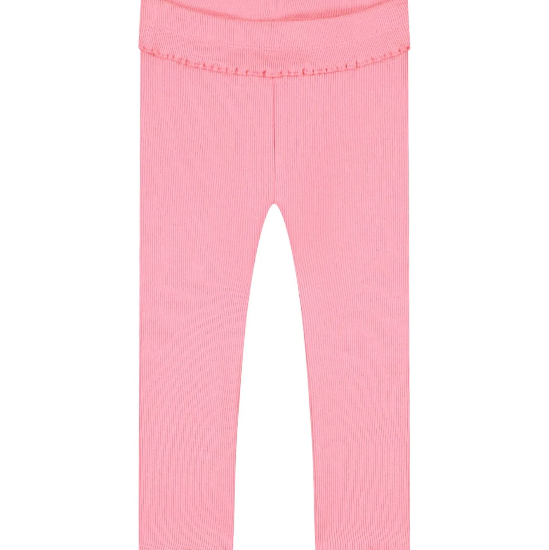 Broeken & Leggings|Broeken & Leggings*Prénatal peuter legging effen roze Pink Shade