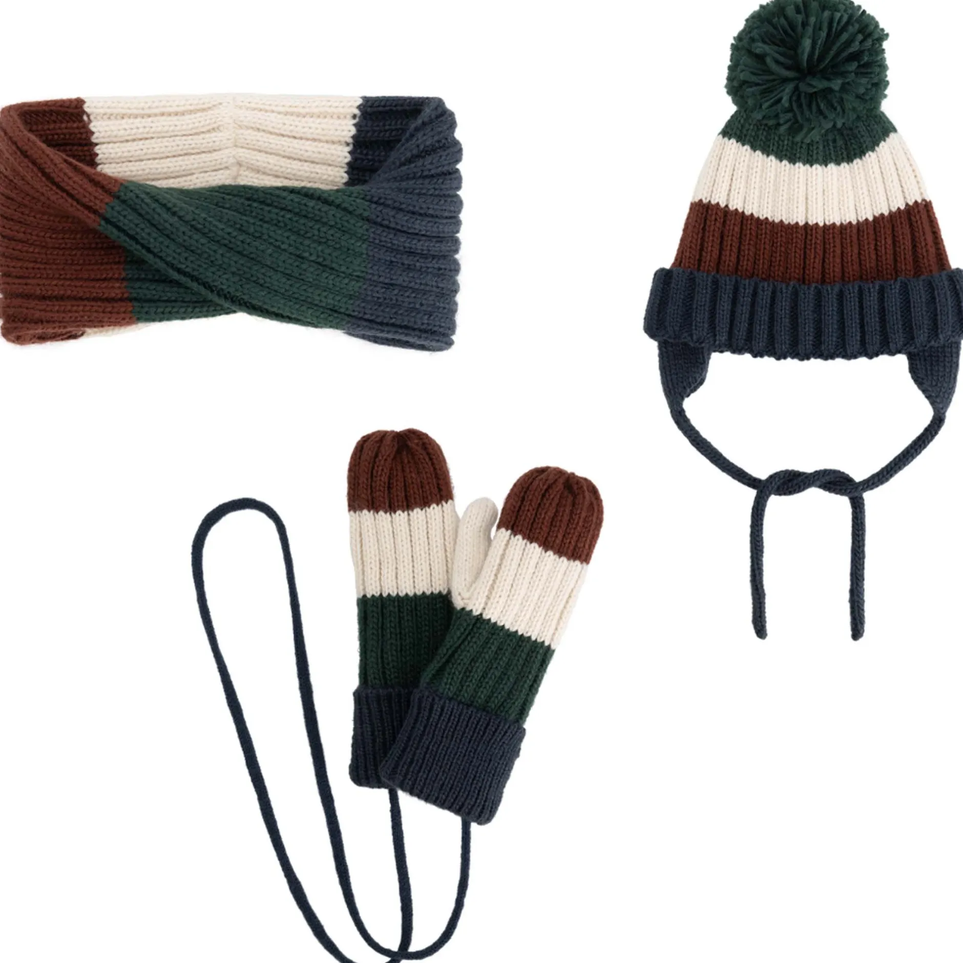 Accessoires|Accessoires*Prénatal peuter muts blauw Dark Bluegrey