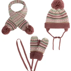 Accessoires|Accessoires*Prénatal peuter muts   roze Dark Red Brown