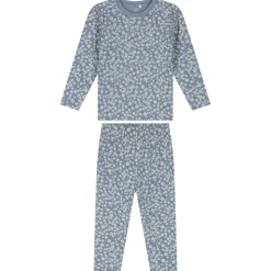 Pyjama's|Pyjama's*Prénatal peuter pyjama bloem blauw Blue