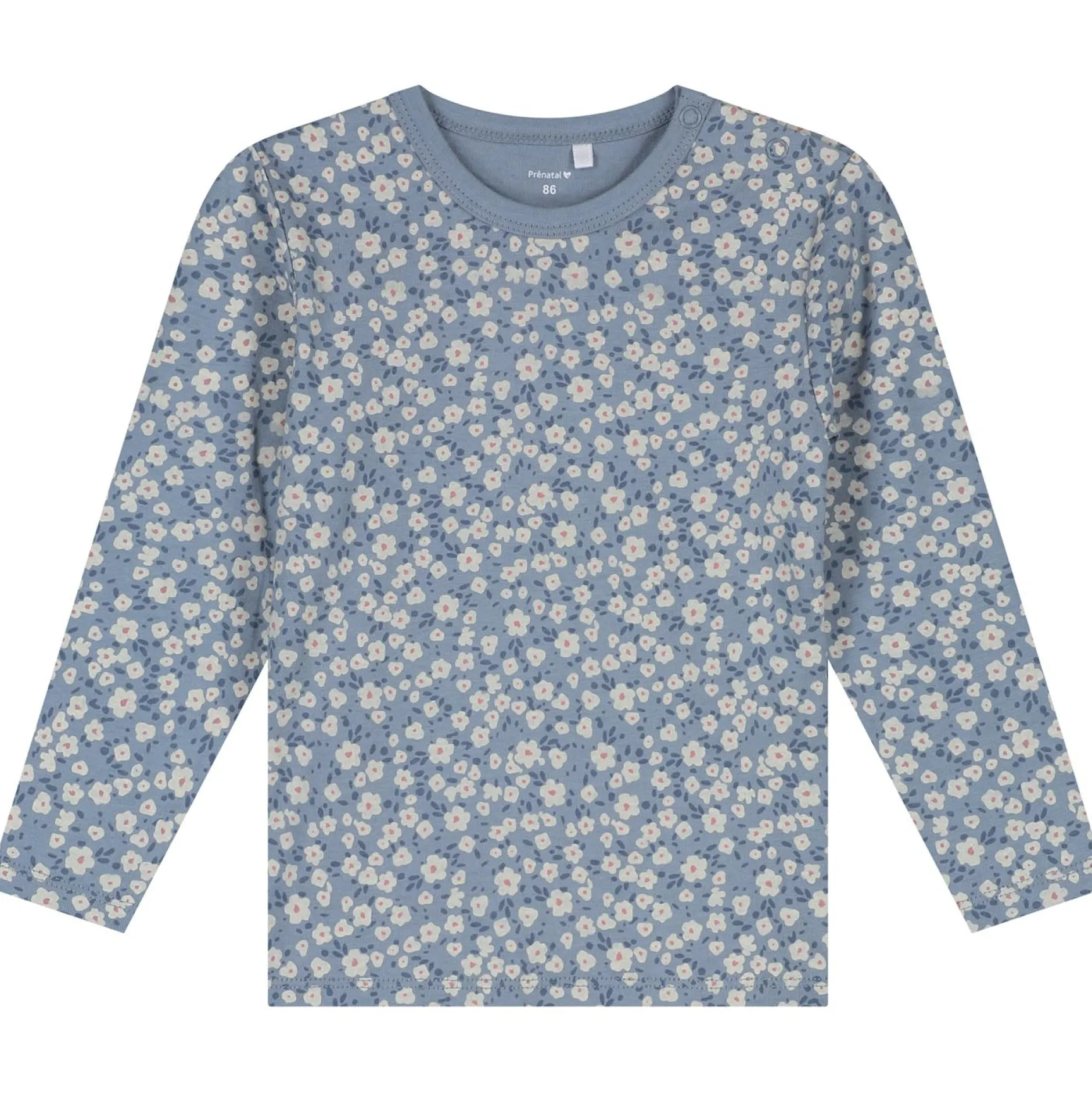 Pyjama's|Pyjama's*Prénatal peuter pyjama bloem blauw Blue