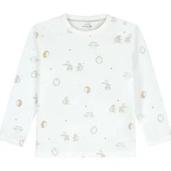 Pyjama's|Pyjama's*Prénatal peuter pyjama Kleine Vriendjes wit Ivory White