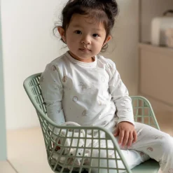 Pyjama's|Pyjama's*Prénatal peuter pyjama Kleine Vriendjes wit Ivory White
