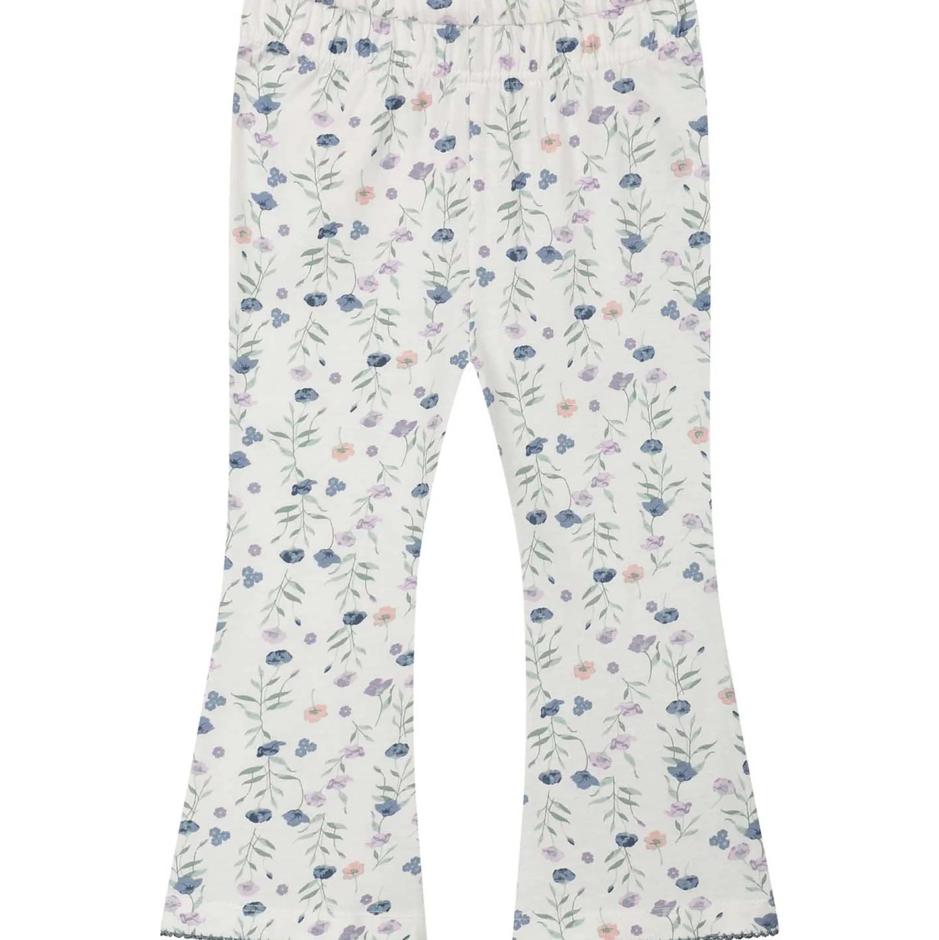 Pyjama's|Pyjama's*Prénatal peuter pyjama poppy bloem wit Ivoor Wit
