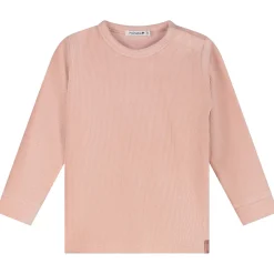 Pyjama's|Pyjama's*Prénatal peuter pyjama rib velour roze Powder Pink