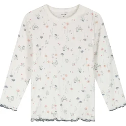 Pyjama's|Pyjama's*Prénatal peuter pyjama romantische rib wit Ivory White
