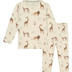 Pyjama's|Pyjama's*Prénatal peuter pyjama Savanne beige Dark Ecru