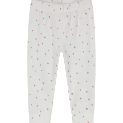 Pyjama's|Pyjama's*Prénatal peuter pyjama velvet hart wit Ivory White