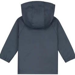 Jassen|Jassen*Prénatal peuter regenjas lange mouwen effen blauw Dark Bluegrey