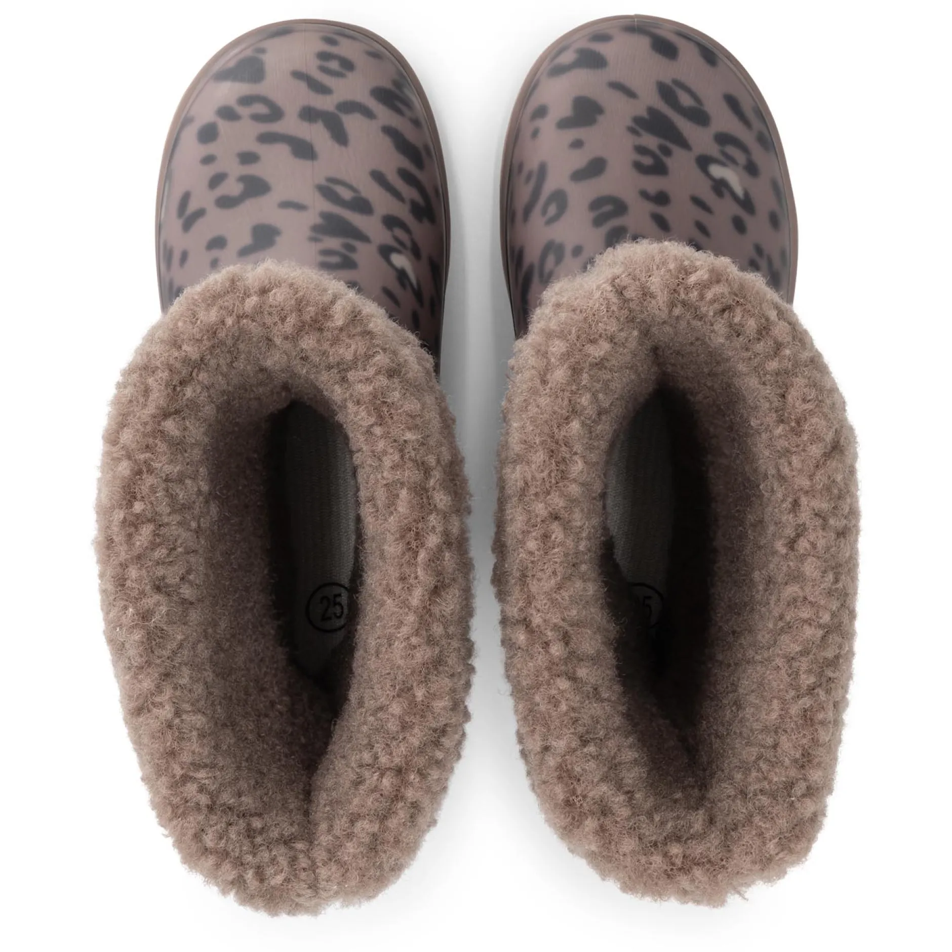 Schoenen & Slofjes|Schoenen & Slofjes*Prénatal peuter regenlaarzen animal print bruin Clay
