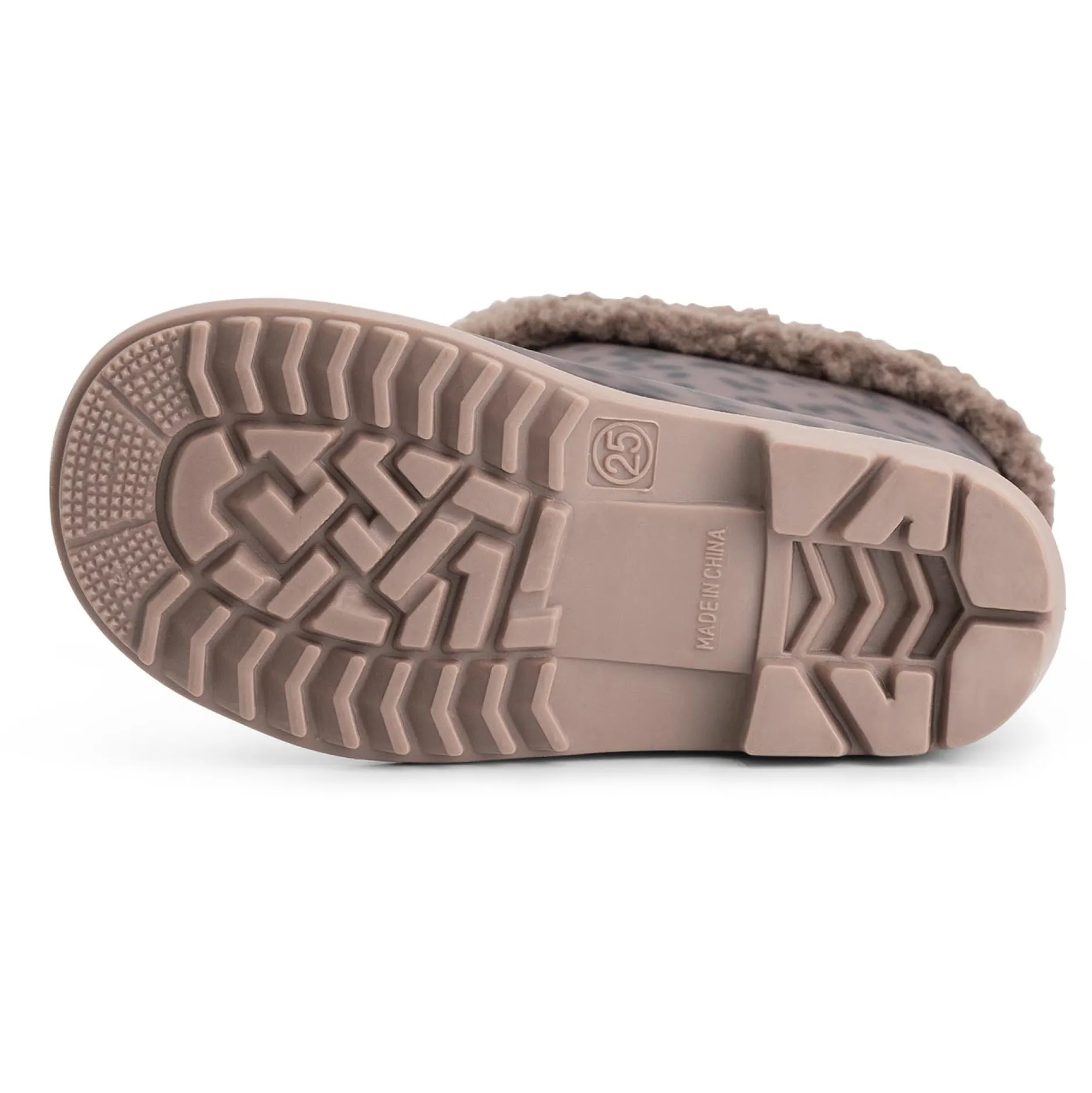 Schoenen & Slofjes|Schoenen & Slofjes*Prénatal peuter regenlaarzen animal print bruin Clay