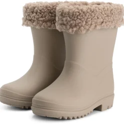 Schoenen & Slofjes|Schoenen & Slofjes*Prénatal peuter regenlaarzen taupe Dark Taupe Brown