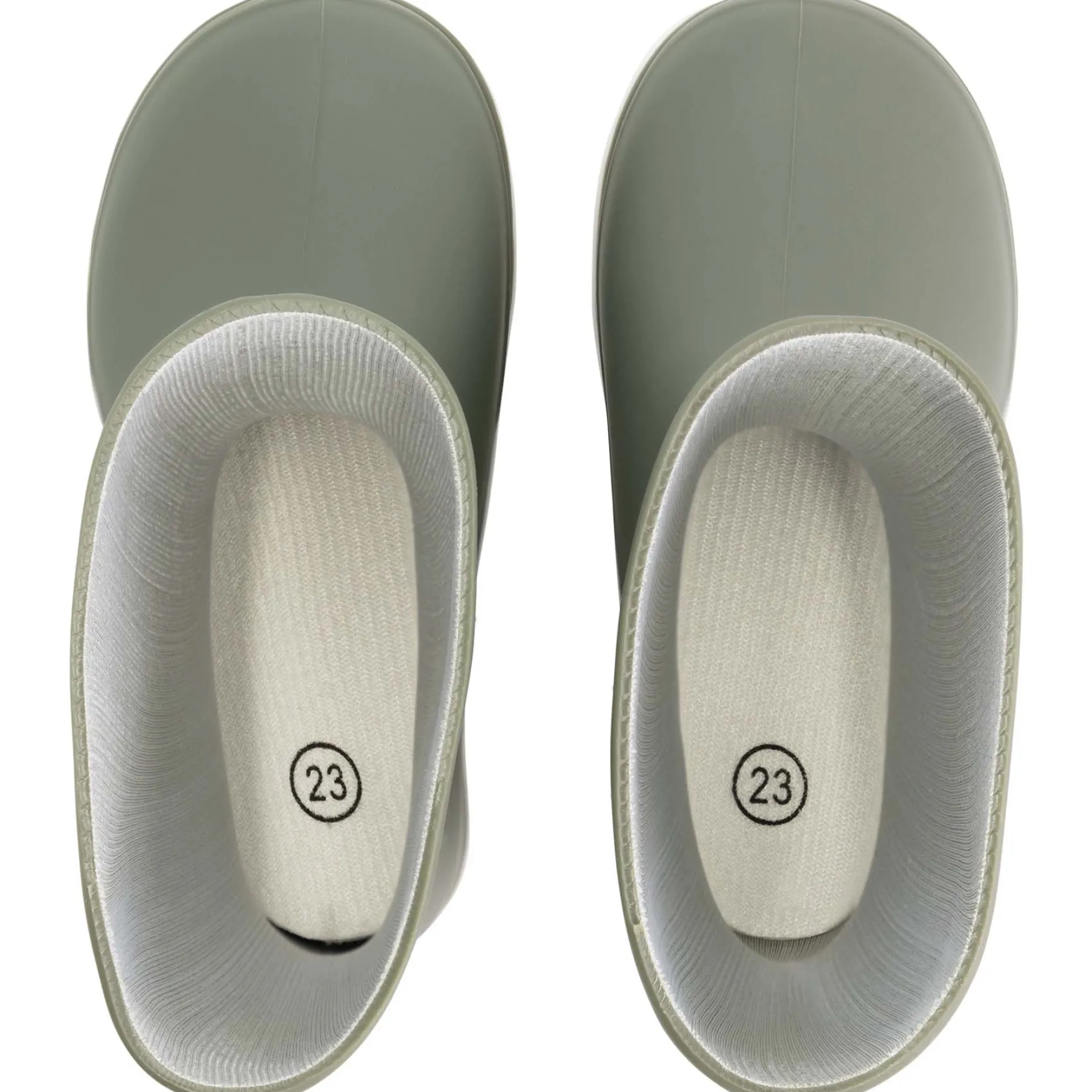 Schoenen & Slofjes|Schoenen & Slofjes*Prénatal peuter regenlaarzen groen Dark Khaki Green