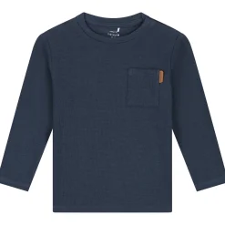 Shirts & Blouses|Shirts & Blouses*Prénatal peuter shirt 2 stuks lange mouwen strepen blauw Dark Bluegrey