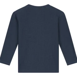 Shirts & Blouses|Shirts & Blouses*Prénatal peuter shirt 2 stuks lange mouwen strepen blauw Dark Bluegrey