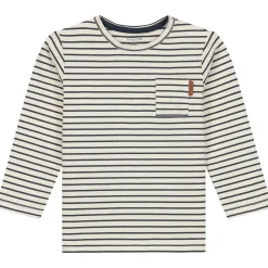Shirts & Blouses|Shirts & Blouses*Prénatal peuter shirt lange mouwen strepen blauw Dark Bluegrey