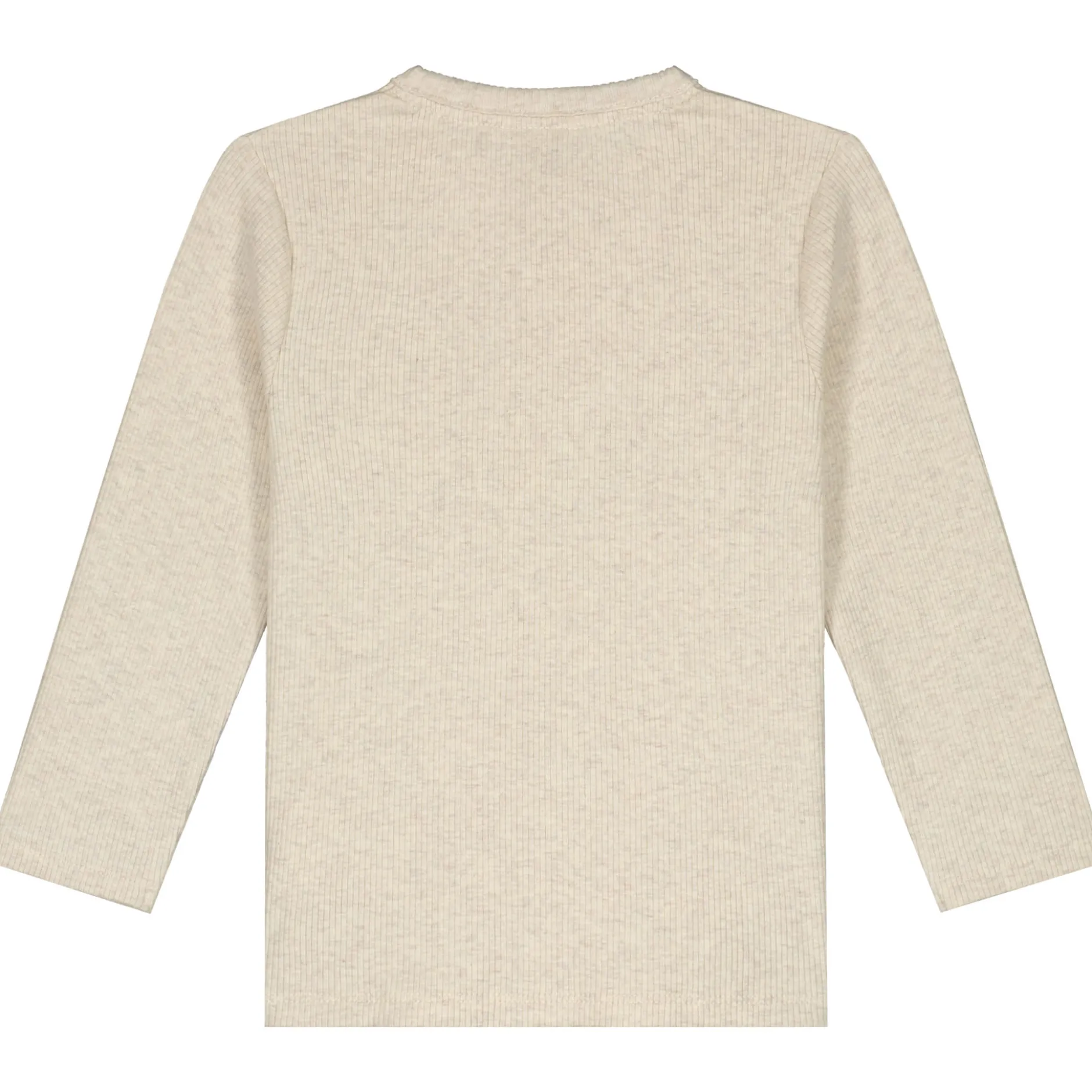 Shirts & Blouses|Shirts & Blouses*Prénatal peuter shirt lange mouwen effen bruin Soft Brown Melange