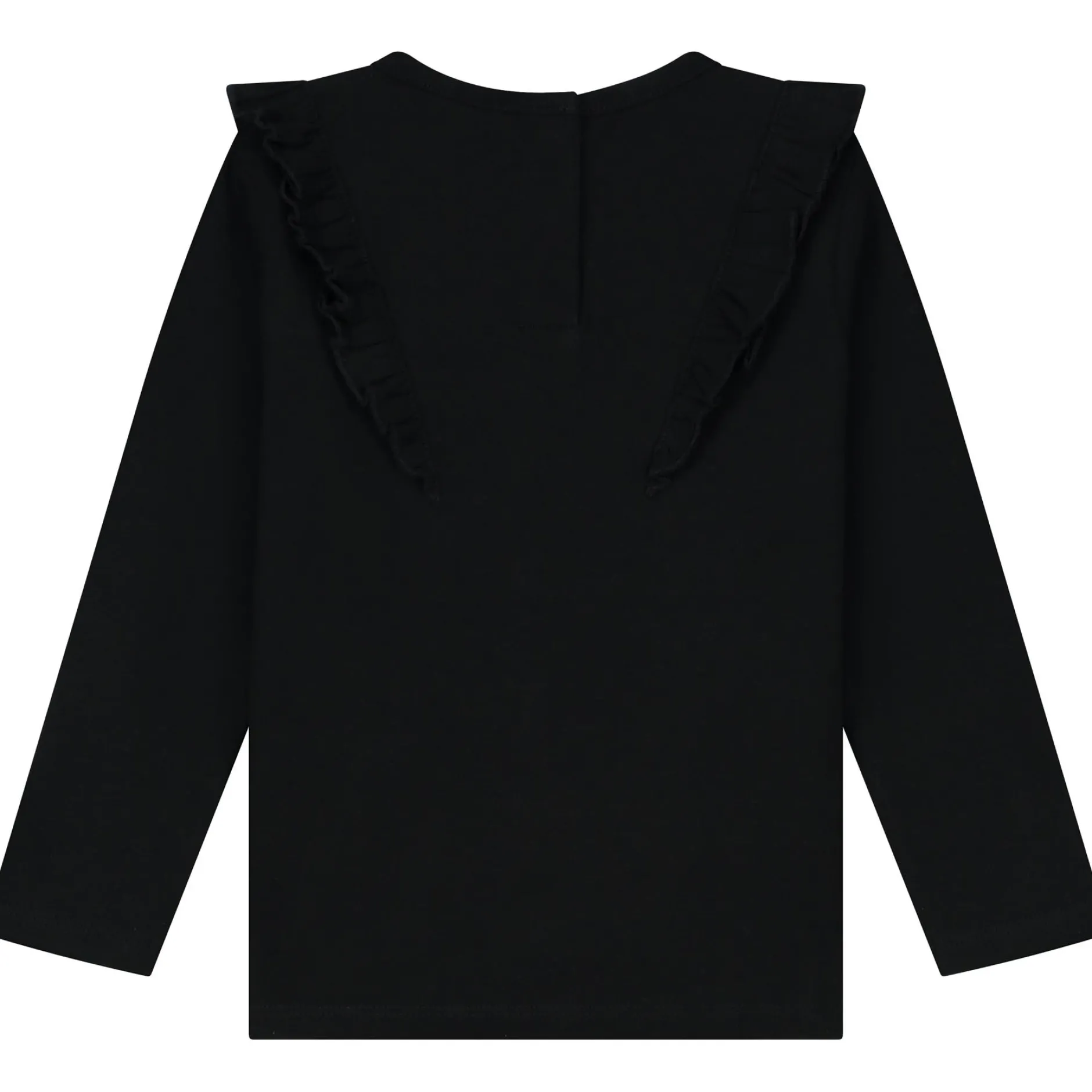 Shirts & Blouses|Shirts & Blouses*Prénatal peuter shirt lange mouwen effen zwart Night Black