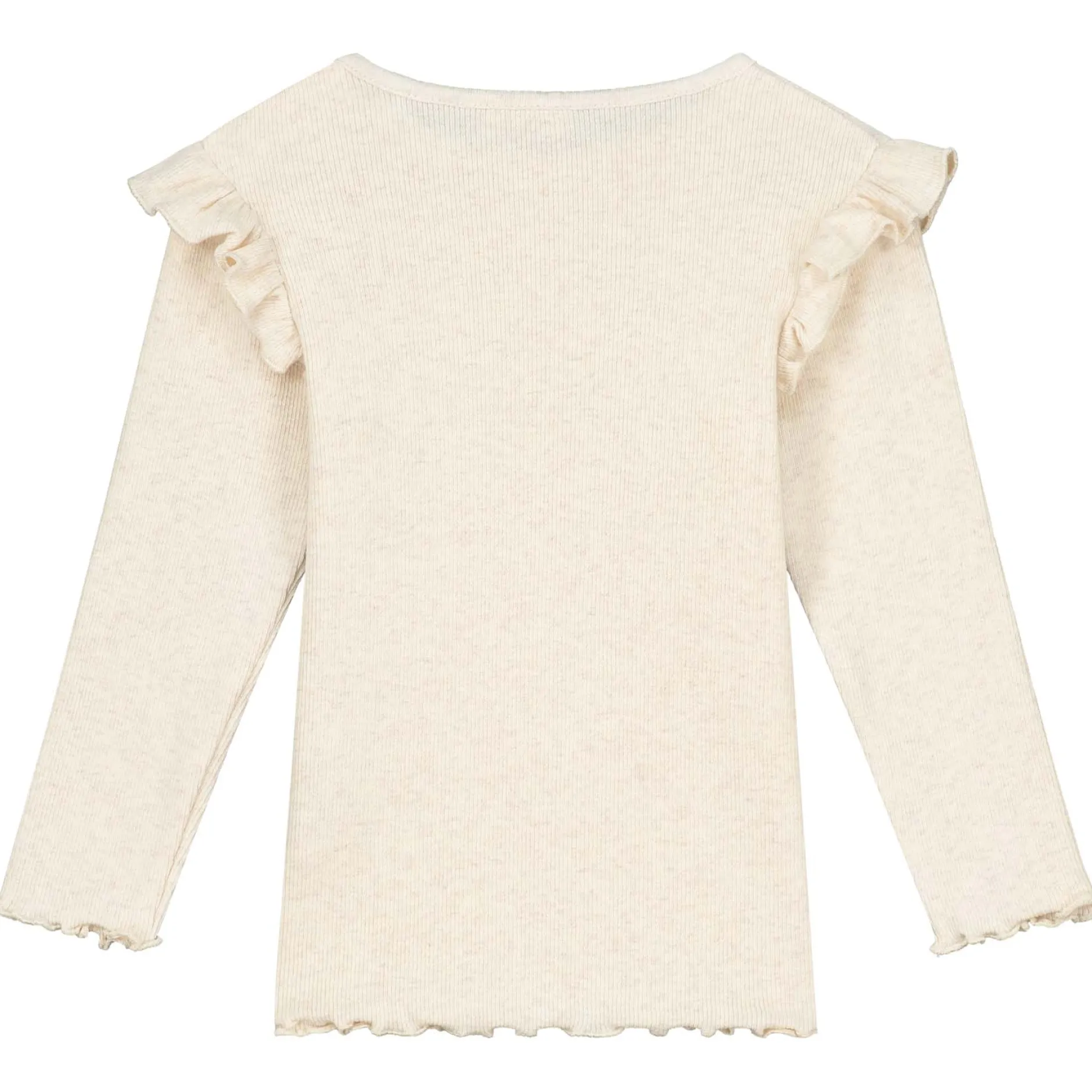 Shirts & Blouses|Shirts & Blouses*Prénatal peuter shirt lange mouwen effen beige Light Brown Melange