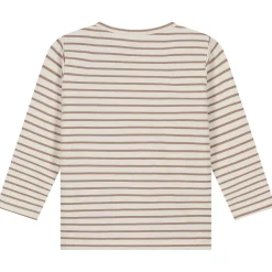 Shirts & Blouses|Shirts & Blouses*Prénatal peuter shirt lange mouwen strepen bruin Light Mud Brown