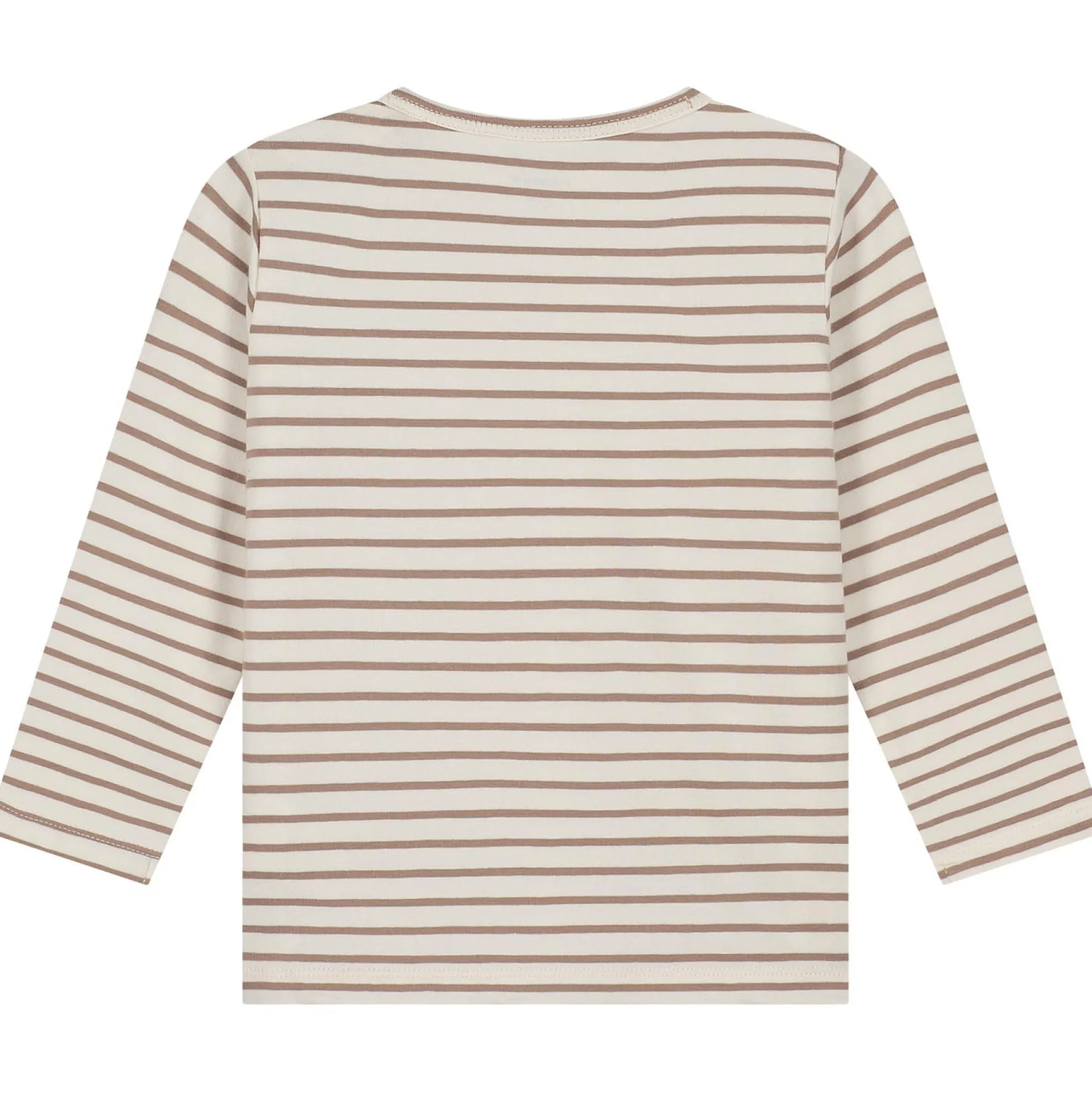 Shirts & Blouses|Shirts & Blouses*Prénatal peuter shirt lange mouwen strepen bruin Light Mud Brown