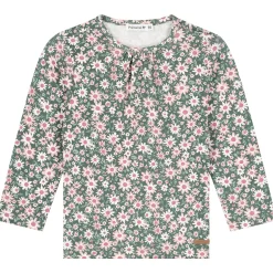 Shirts & Blouses|Shirts & Blouses*Prénatal peuter shirt lange mouwen bloemen multi Dark Mint Green
