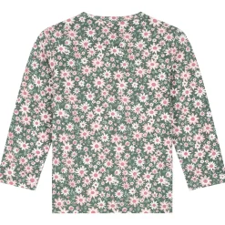 Shirts & Blouses|Shirts & Blouses*Prénatal peuter shirt lange mouwen bloemen multi Dark Mint Green