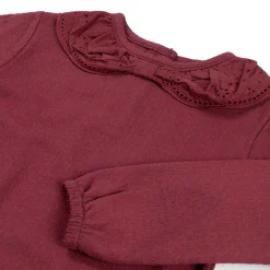 Shirts & Blouses|Shirts & Blouses*Prénatal peuter shirt lange mouwen effen rood Dark Wine Red