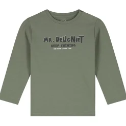 Shirts & Blouses|Shirts & Blouses*Prénatal peuter shirt lange mouwen tekst groen Light Khaki Green