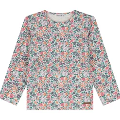 Shirts & Blouses|Shirts & Blouses*Prénatal peuter shirt lange mouwen bloemen multi Dark Off-White