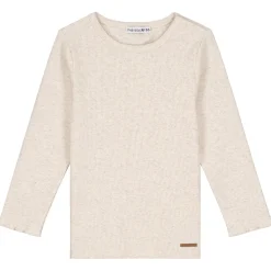 Shirts & Blouses|Shirts & Blouses*Prénatal peuter shirt lange mouwen effen beige Light Brown Melange