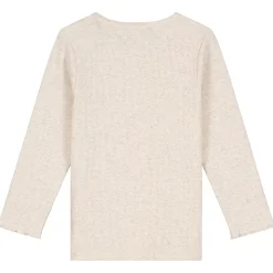 Shirts & Blouses|Shirts & Blouses*Prénatal peuter shirt lange mouwen effen beige Light Brown Melange