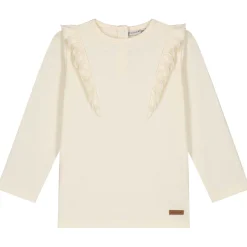 Shirts & Blouses|Shirts & Blouses*Prénatal peuter shirt lange mouwen effen beige Dark Off-White