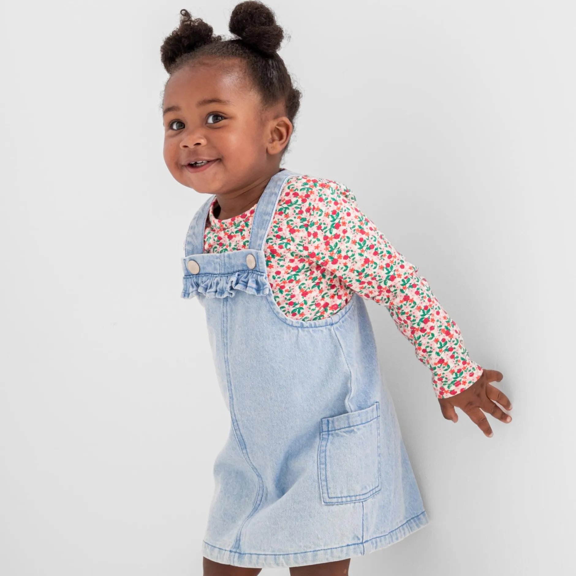 Shirts & Blouses|Shirts & Blouses*Prénatal peuter shirt lange mouwen all over print multi Dark Off-White