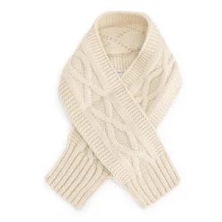 Accessoires|Accessoires*Prénatal peuter sjaal beige Dark Linnen Wit