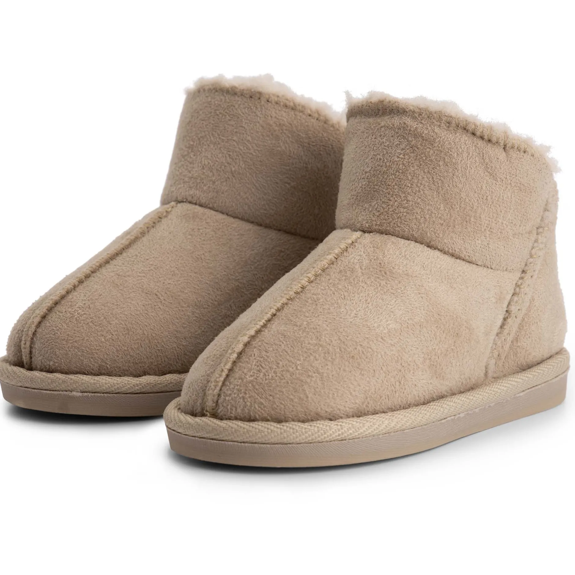 Schoenen & Slofjes|Schoenen & Slofjes*Prénatal peuter sloffen suede beige Beigebrown