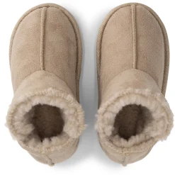 Schoenen & Slofjes|Schoenen & Slofjes*Prénatal peuter sloffen suede  beige Beigebrown