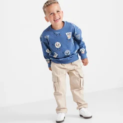 Broeken & Tuinbroeken|Truien & Vesten*Prénatal peuter sweater & broek Royal Blue