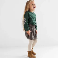 Truien & Vesten|Jurken & Rokken*Prénatal peuter sweater & rok Dark Bottle Green