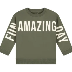 Truien & Vesten|Truien & Sweaters*Prénatal peuter sweater 2 stuks lange mouwen tekst Multi
