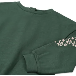 Truien & Vesten|Truien & Sweaters*Prénatal peuter sweater lange mouwen effen groen Dark Bottle Green