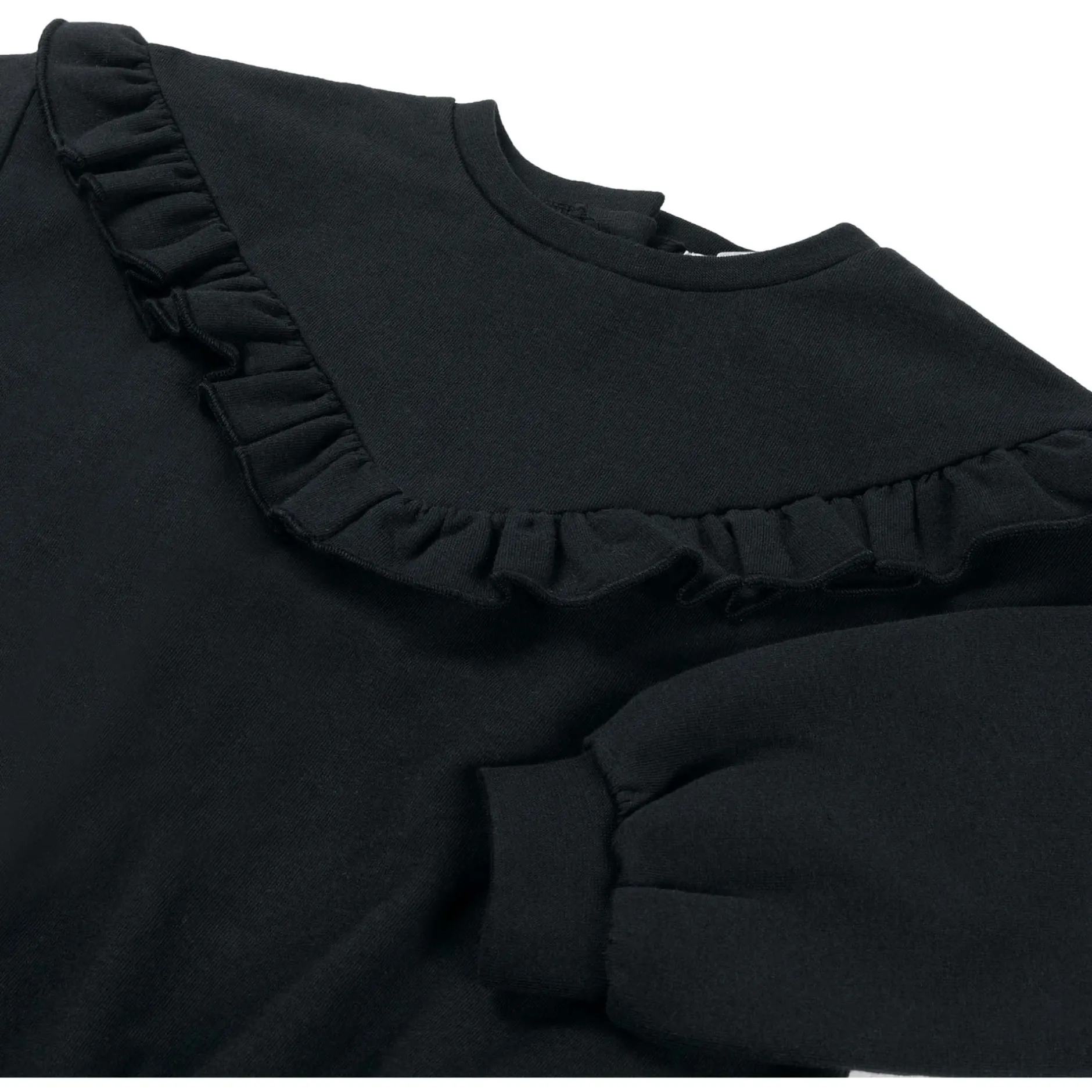 Truien & Vesten|Truien & Sweaters*Prénatal peuter sweater lange mouwen effen zwart Night Black