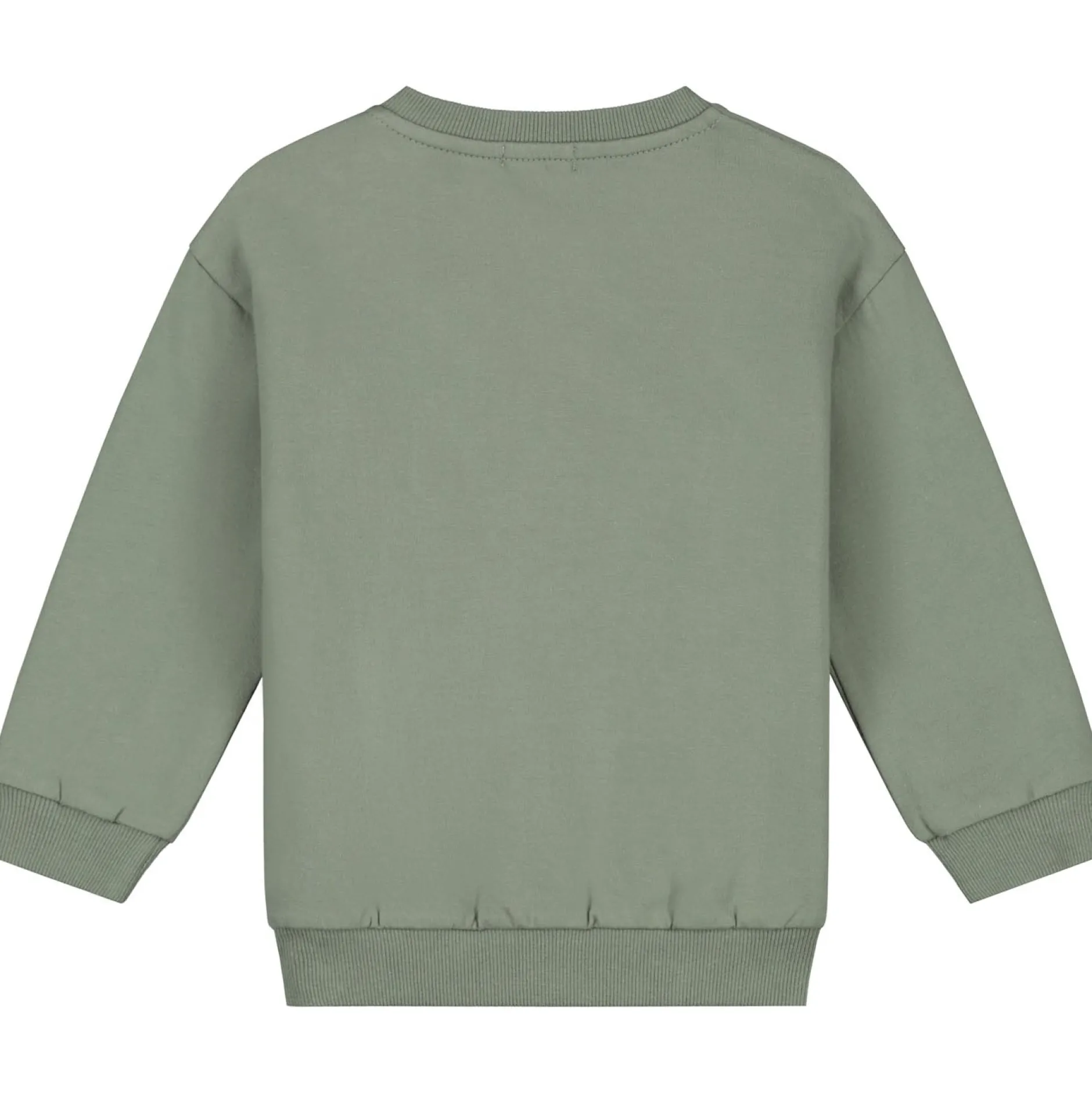 Truien & Vesten|Truien & Sweaters*Prénatal peuter sweater lange mouwen effen groen Light Khaki Green